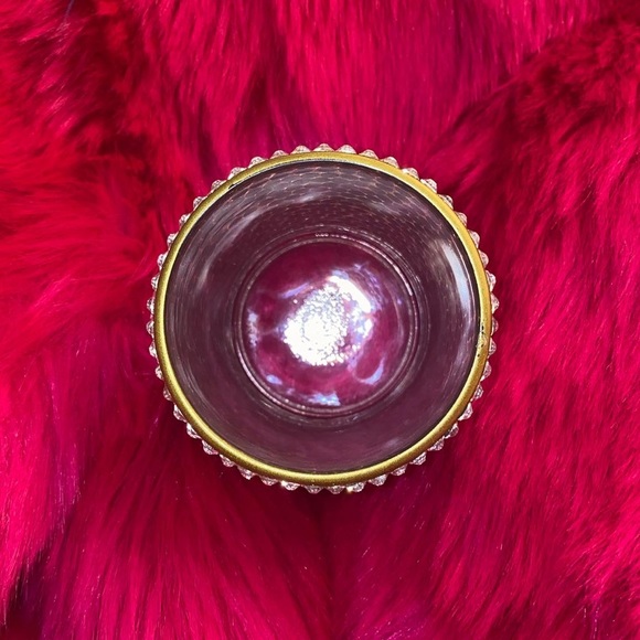 Rhinestone candle holder - Picture 2 of 3